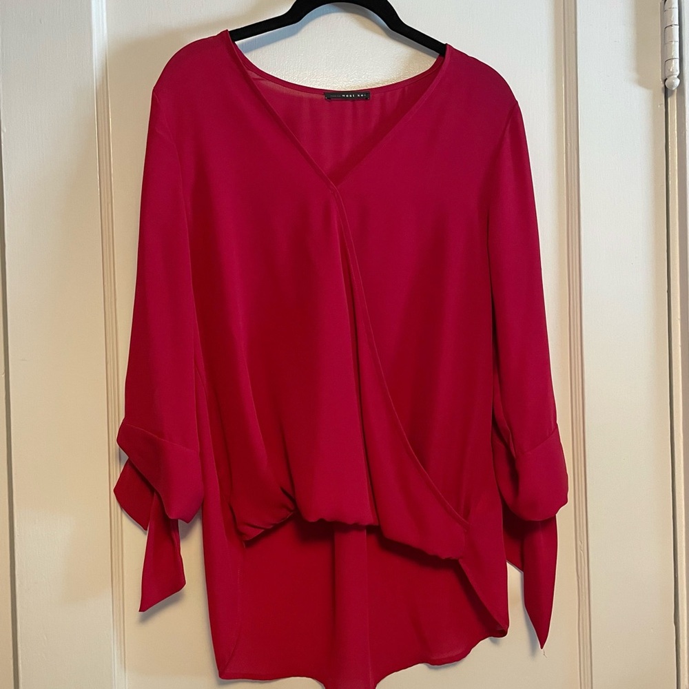 Elegant Red Women's Top